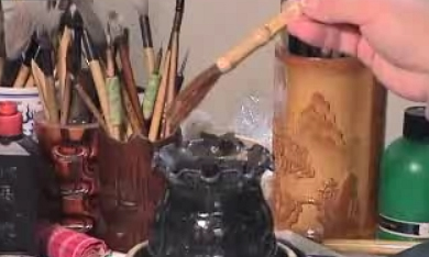 Handmade Feather Brushes